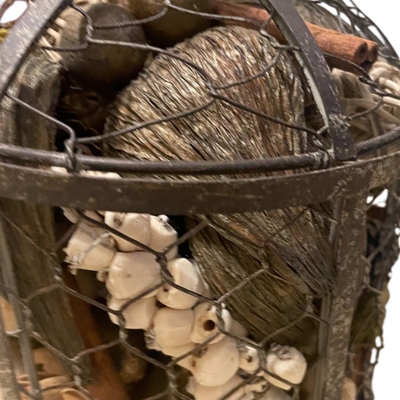 Chicken Wire Decorative Potpourri Filled Bird Cage - Picture 6 of 9